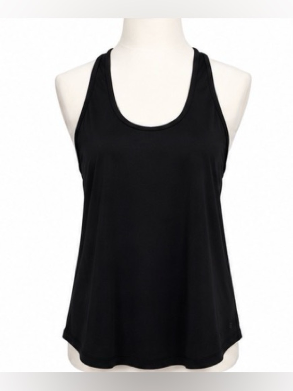 🆕 [AV-RA] Racer A-Line Black Performance Tank Top – Size XS
